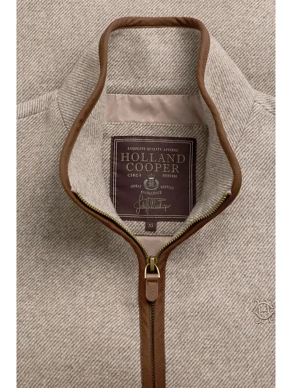 Holland Cooper Women's Hillford Country Jacket - Sahara Twill Image 6