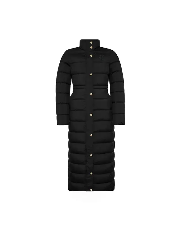 Holland Cooper Women's Milton Longline Coat - Black Image 1