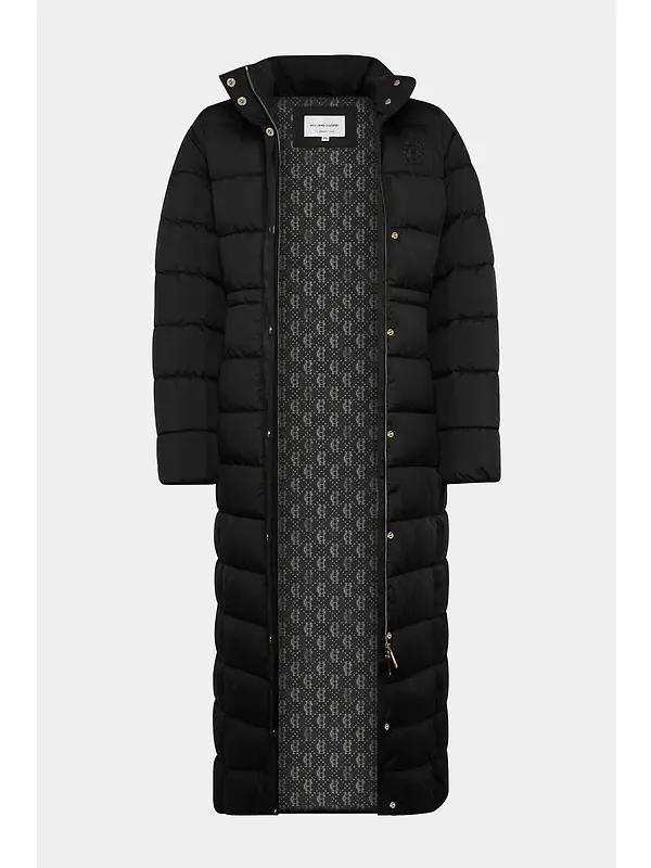 Holland Cooper Women's Milton Longline Coat - Black Image 8