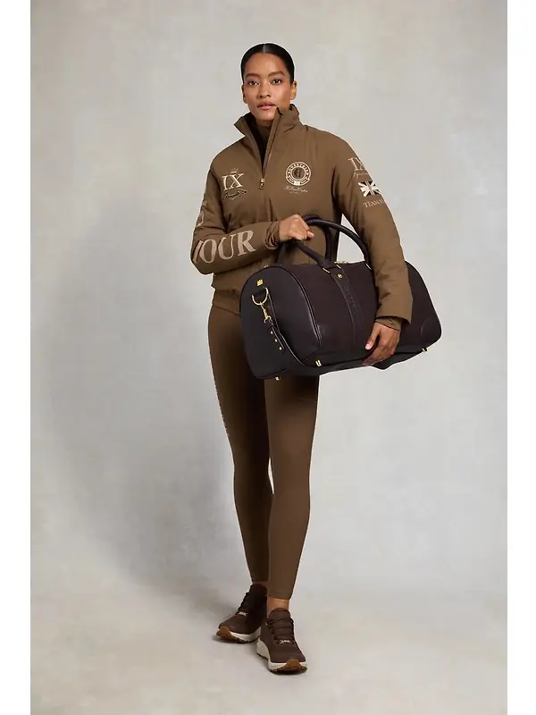 Holland Cooper Women's Regency Holdall - Dark Chocolate Suede Image 3