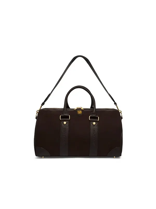 Holland Cooper Women's Regency Holdall - Dark Chocolate Suede Image 4
