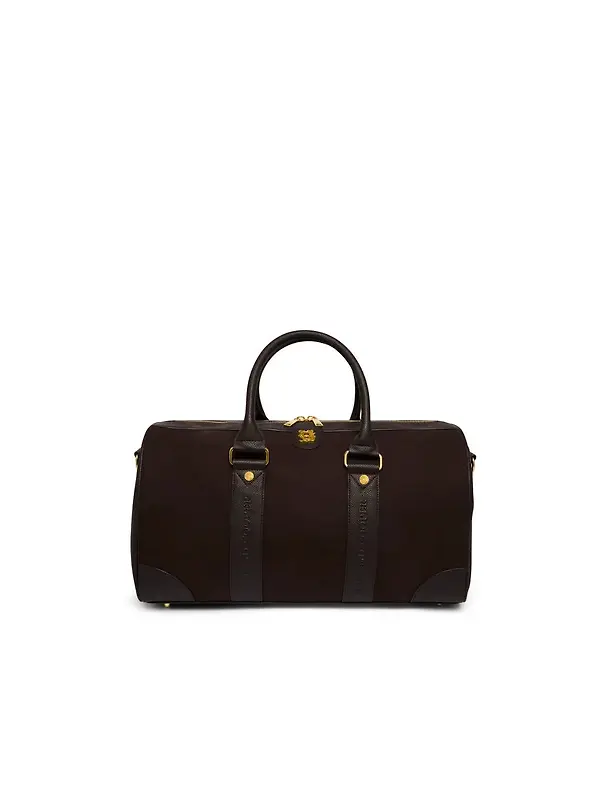 Holland Cooper Women's Regency Holdall - Dark Chocolate Suede Image 6