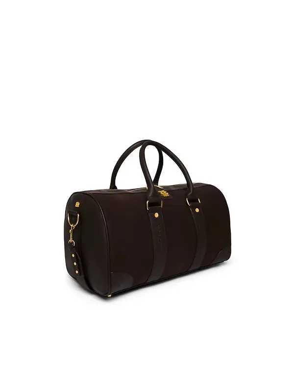 Holland Cooper Women's Regency Holdall - Dark Chocolate Suede Image 7