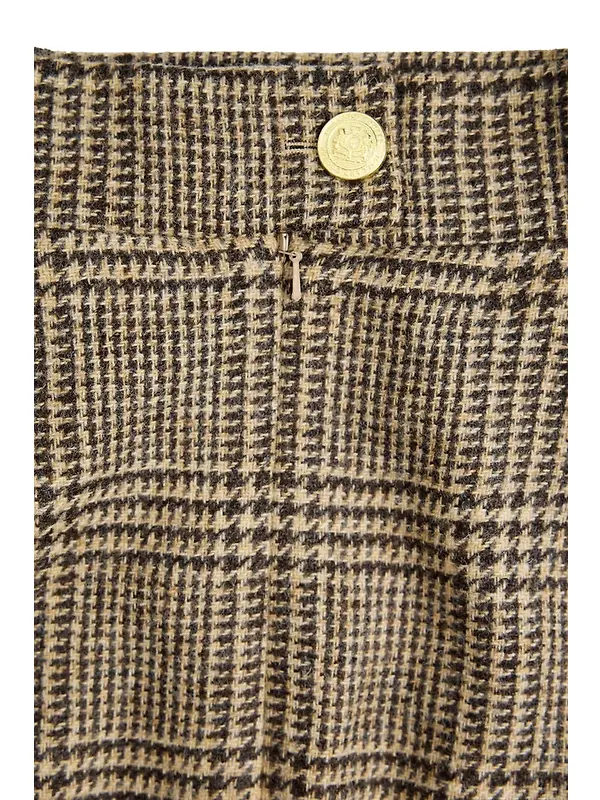 Holland Cooper Women's Regency Skirt - Prince of Wales Brown Image 8