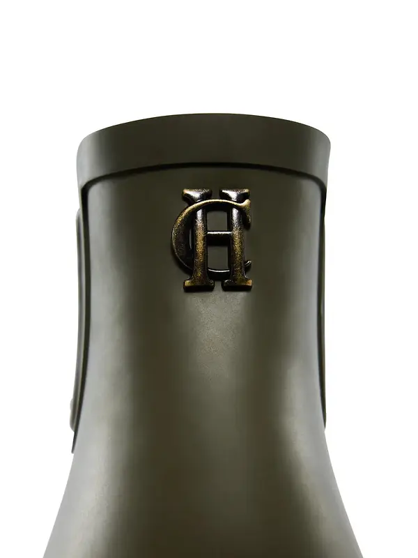 Holland Cooper Women's Sherpa Lined Chunky Chelsea Wellingtons - Khaki Image 5