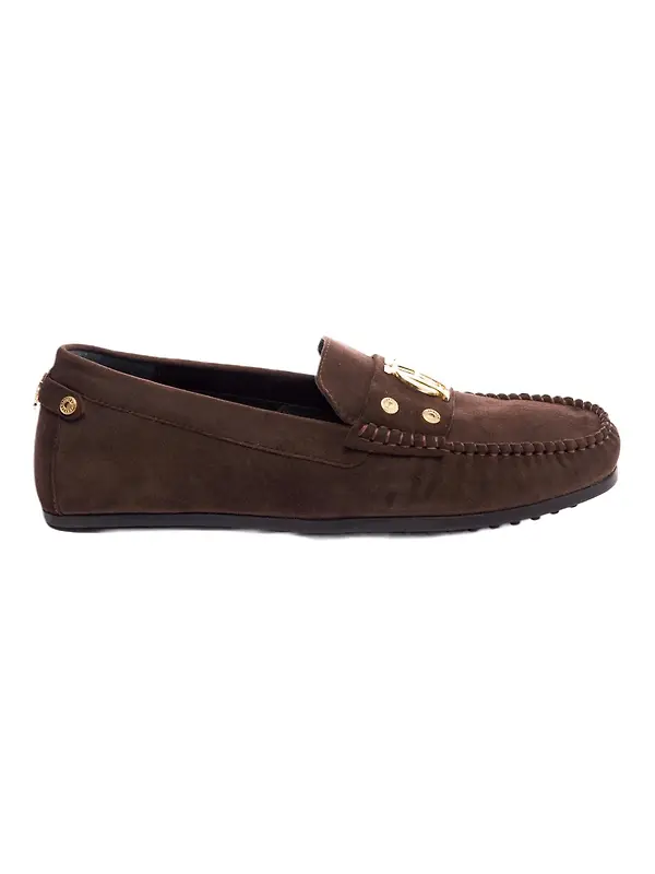 Holland Cooper Women's The Driving Loafer - Chocolate Image 1