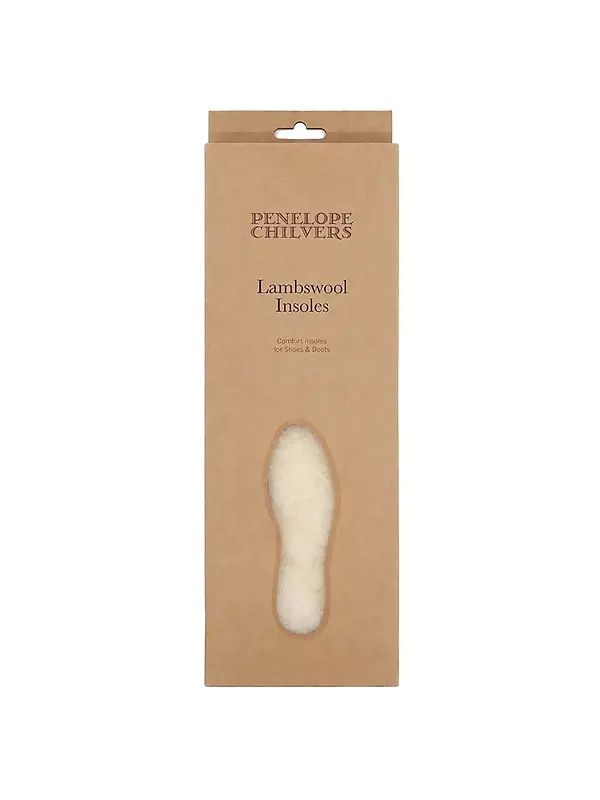 Penelope Chilvers Shearling Insoles - White Image 1