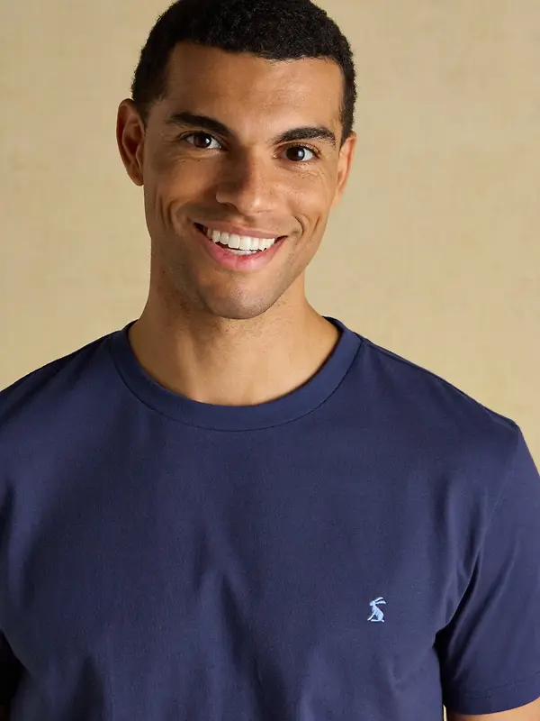 Joules Men's Everyday Classic Fit Cotton T-Shirt - Navy Image 5
