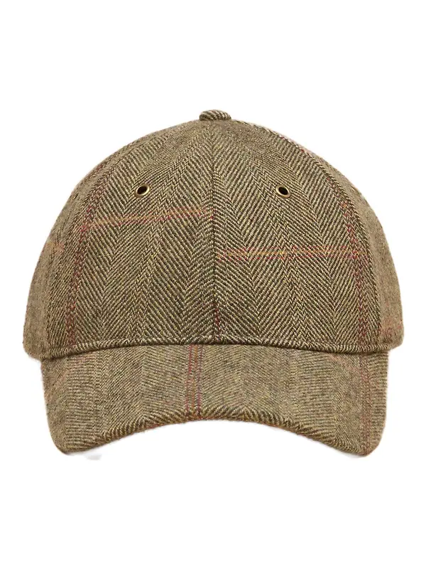 Joules Women's Perry Baseball Cap - Khaki Tweed Image 1