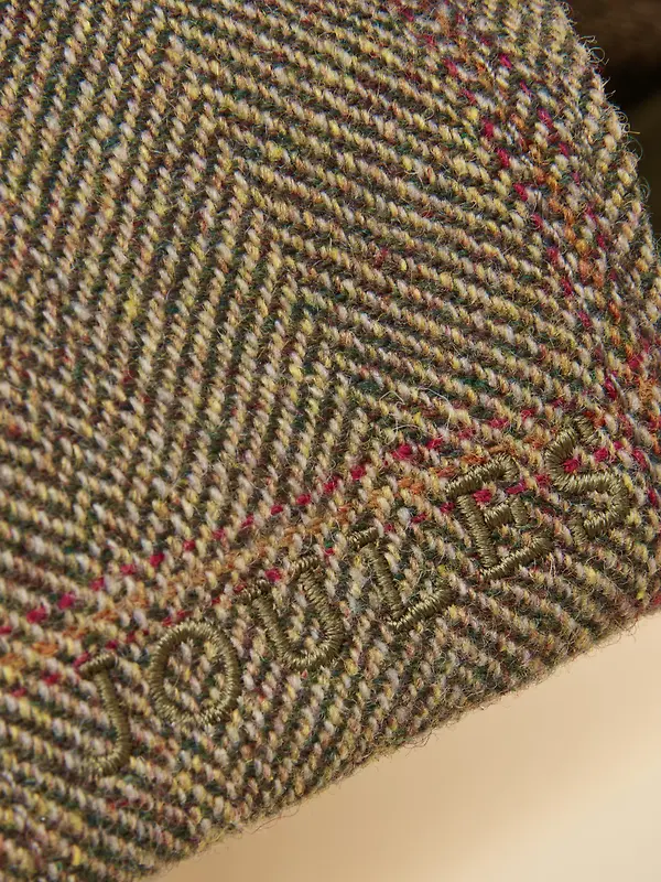 Joules Women's Perry Baseball Cap - Khaki Tweed Image 5