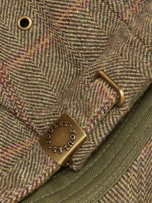 Joules Women's Perry Baseball Cap - Khaki Tweed Image 6