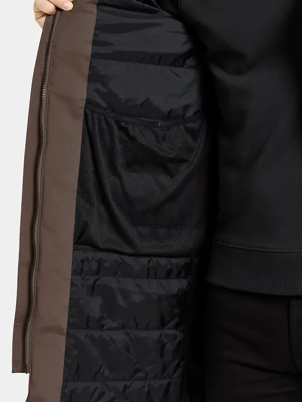 Didriksons Men's Kenny Parka - Mocha Brown Image 11