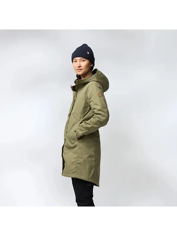 Fjällräven Women's Kiruna Padded Parka - Dark Navy Image 5
