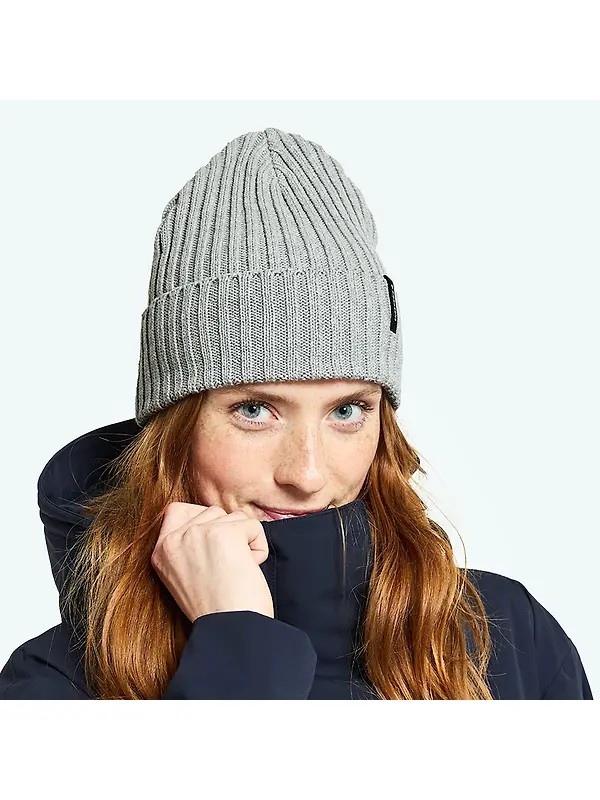 Didriksons Women's Laken Beanie - Grey Melange Image 2