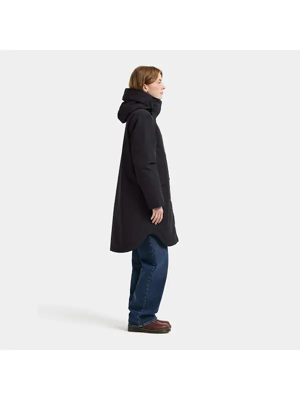 Didriksons Women's Lilian Parka - Black Image 6
