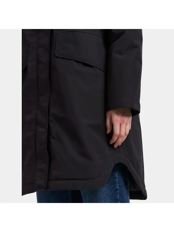 Didriksons Women's Lilian Parka - Black Image 8