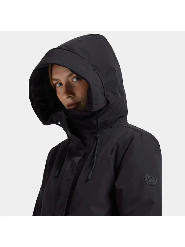Didriksons Women's Lilian Parka - Black Image 9