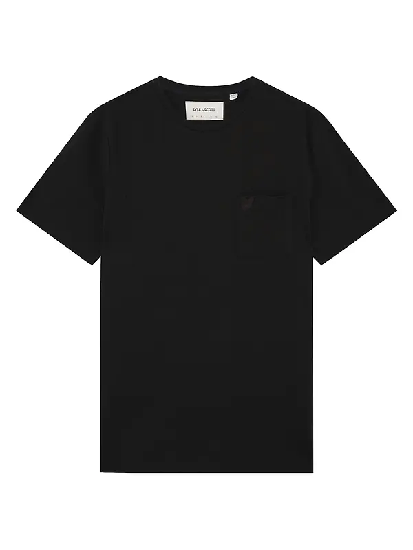 Lyle & Scott Men's Pique Interlock T-Shirt - Lacquer Product Image