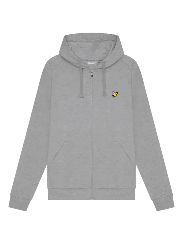 Product image of Lyle & Scott Men's Sports Full-Zip Hoodie - Mid Grey Marl