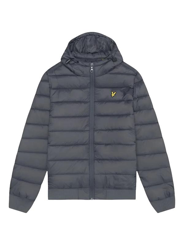 Lyle & Scott Men's Double Face Wool Harrington - Jet Black