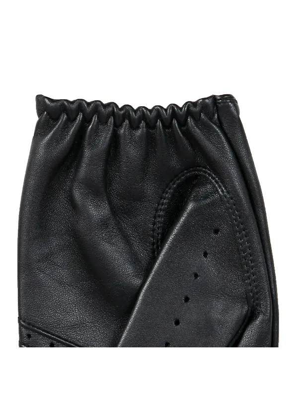 Dents Men’s Delta Classic Leather Driving Gloves - Black Image 5