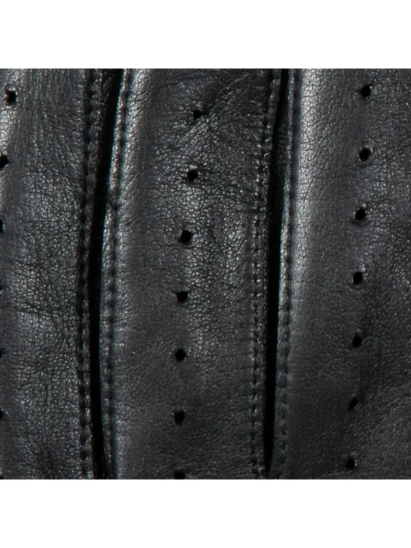 Dents Men’s Delta Classic Leather Driving Gloves - Black Image 9