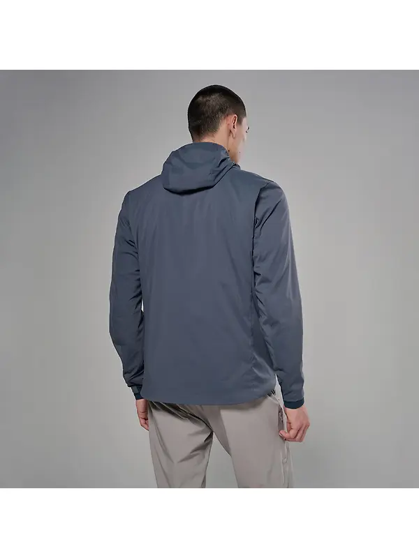 Montane Men's Khamsin Lite Hooded Softshell Jacket - Dark Sky Image 3