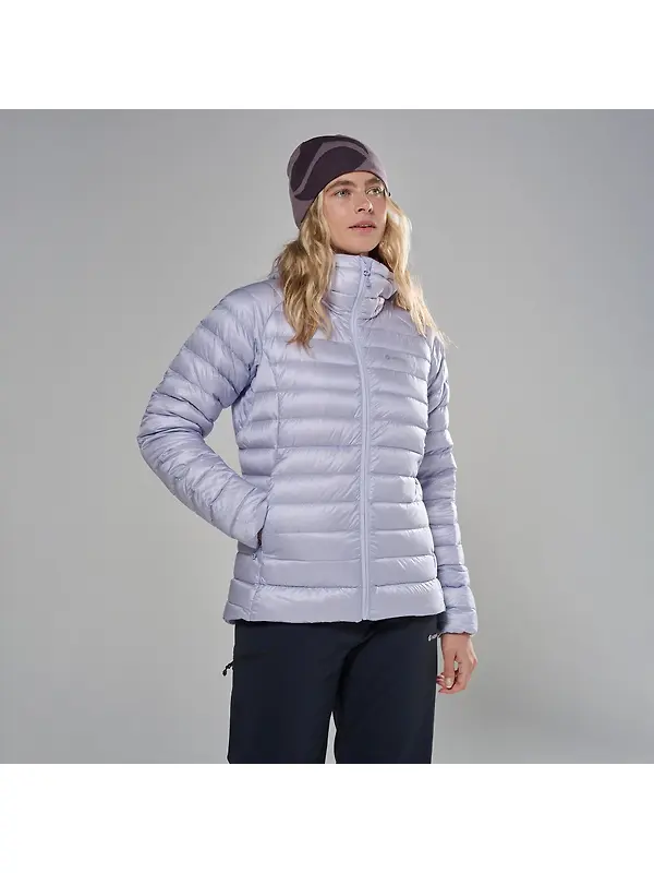 Montane Women's Anti Freeze Hooded Down Jacket - Lilac Haze Image 2