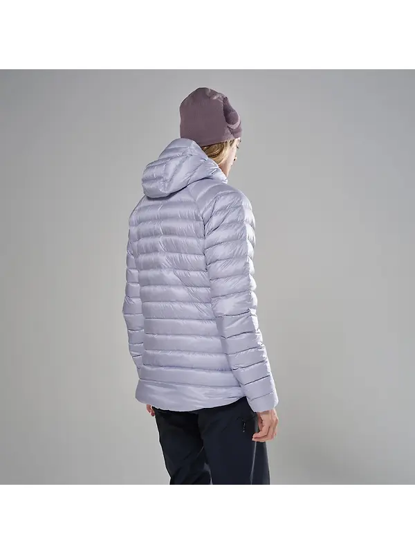 Montane Women's Anti Freeze Hooded Down Jacket - Lilac Haze Image 3