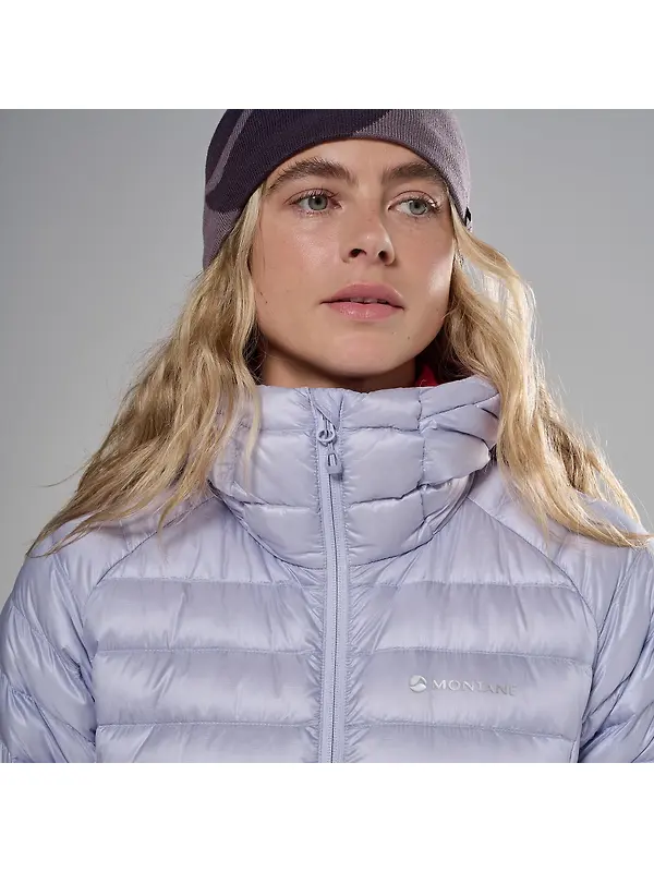 Montane Women's Anti Freeze Hooded Down Jacket - Lilac Haze Image 5