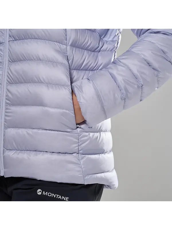 Montane Women's Anti Freeze Hooded Down Jacket - Lilac Haze Image 6