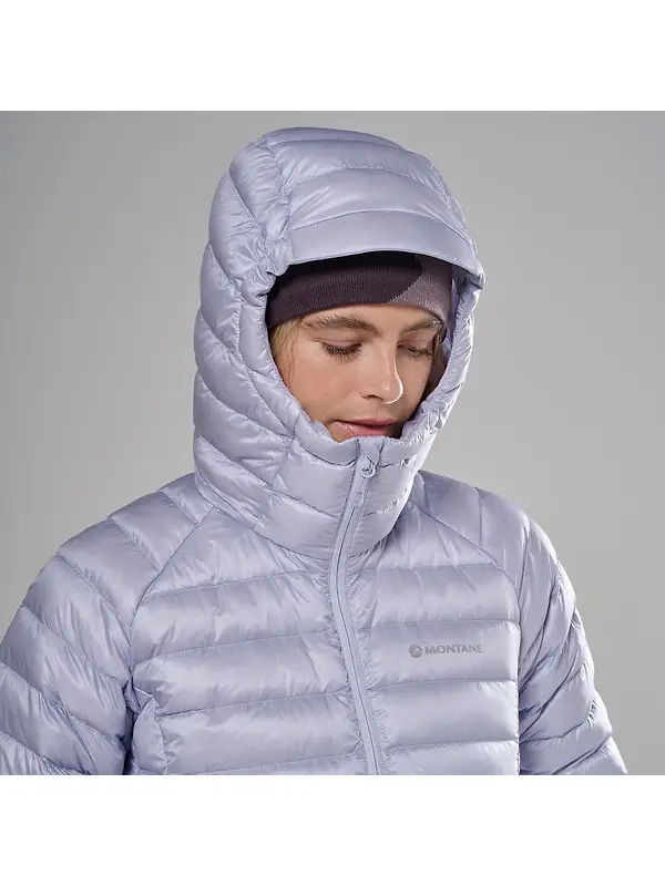 Montane Women's Anti Freeze Hooded Down Jacket - Lilac Haze Image 8