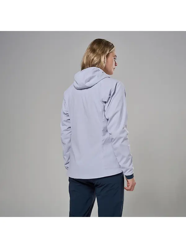 Montane Women's Khamsin Lite Hooded Softshell Jacket - Lilac Haze Image 3