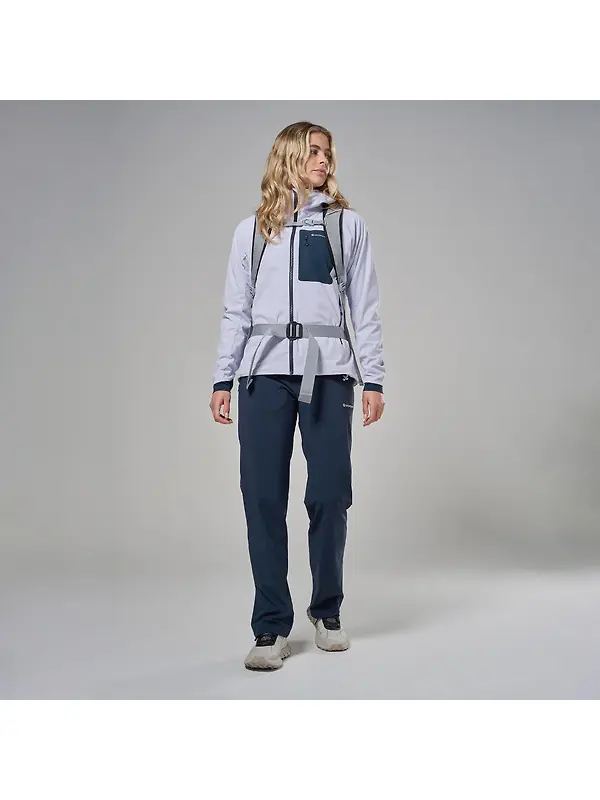 Montane Women's Khamsin Lite Hooded Softshell Jacket - Lilac Haze Image 4