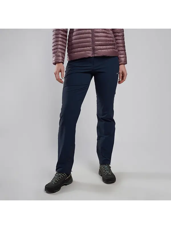 Montane Women's Terra Stretch Trousers - Eclipse Blue Image 2