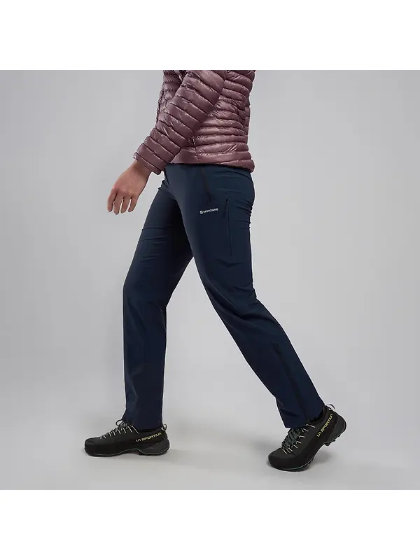 Montane Women's Terra Stretch Trousers - Eclipse Blue Image 4