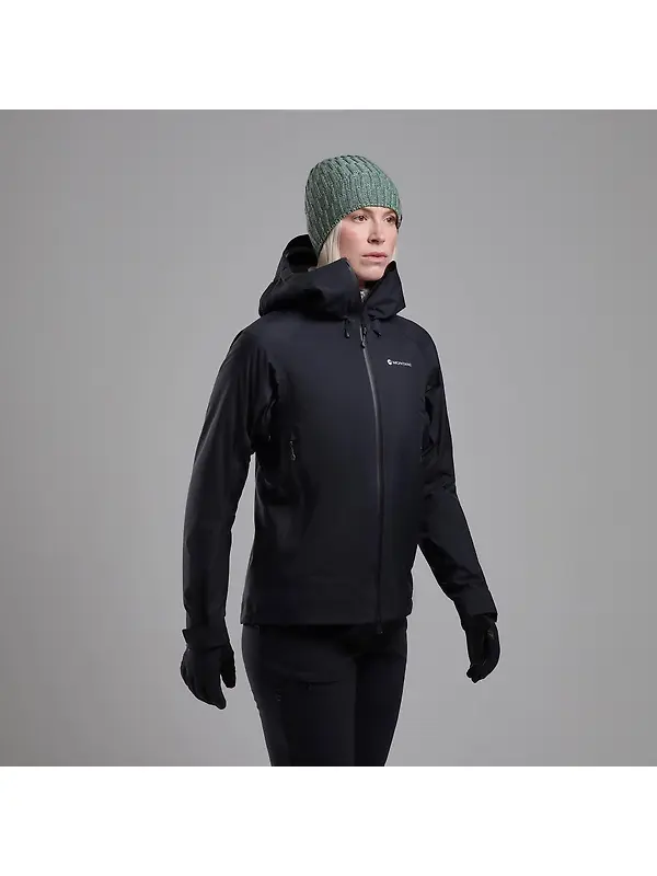 Montane Women's Torren Waterproof Jacket - Black Image 2