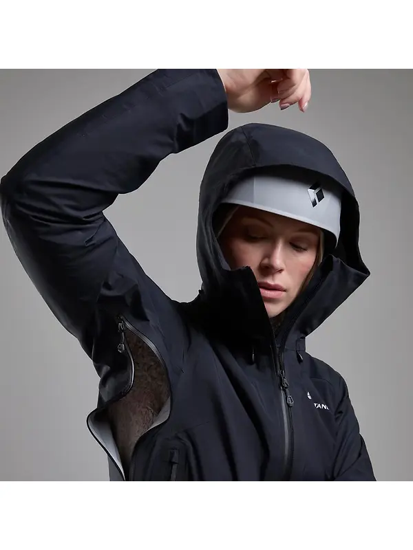 Montane Women's Torren Waterproof Jacket - Black Image 9