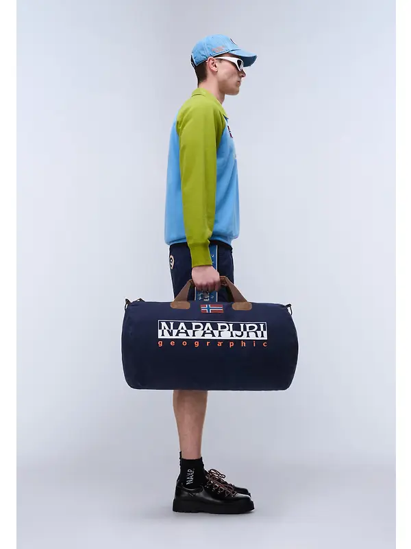 Napapijri Bering Duffle Bag 48 Lt - Blue Marine Image 2