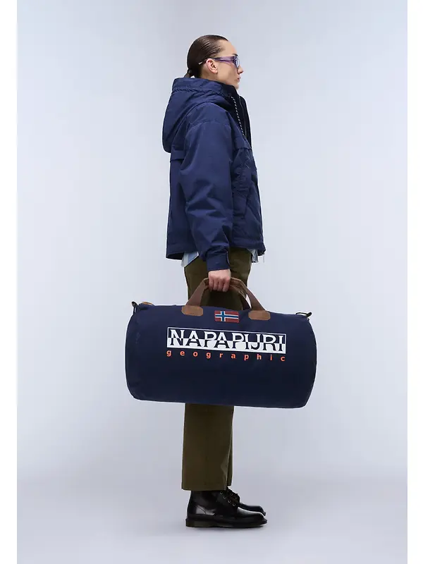 Napapijri Bering Duffle Bag 48 Lt - Blue Marine Image 3