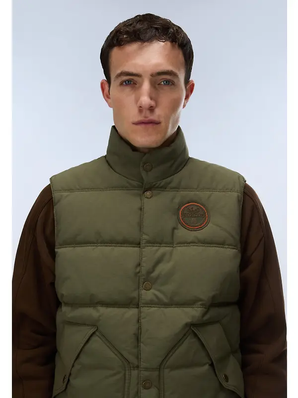 Napapijri Men's Asko Vest - Olive Night Image 2
