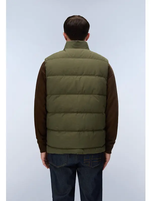 Napapijri Men's Asko Vest - Olive Night Image 6