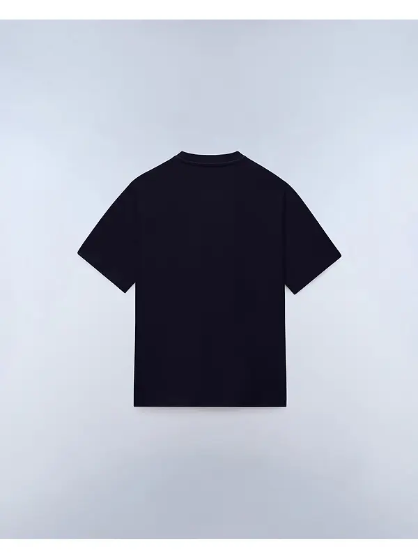 Napapijri Men's Box Logo Short Sleeve T-Shirt - Dark Blue Image 5