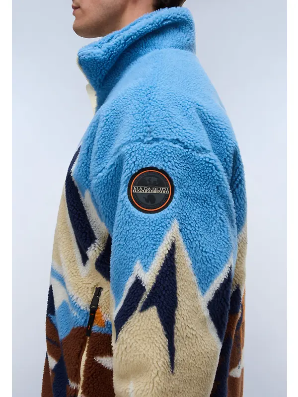 Napapijri Men's Full-Zip Fleece - Multicolour FXC Image 7