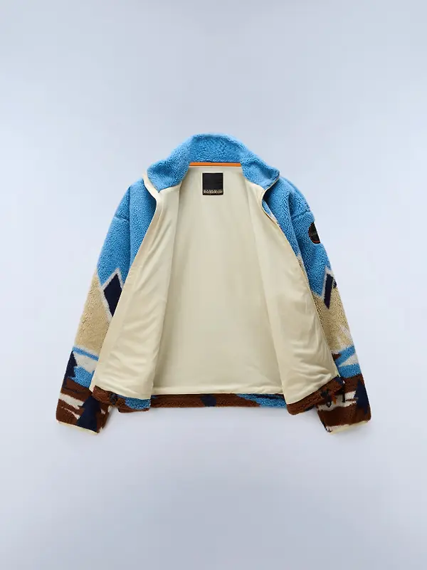 Napapijri Men's Full-Zip Fleece - Multicolour FXC Image 8