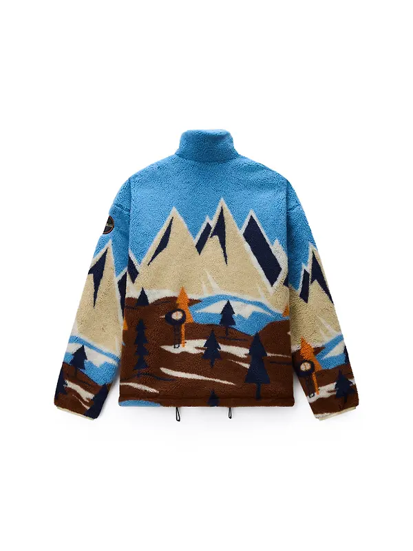 Napapijri Men's Full-Zip Fleece - Multicolour FXC Image 9