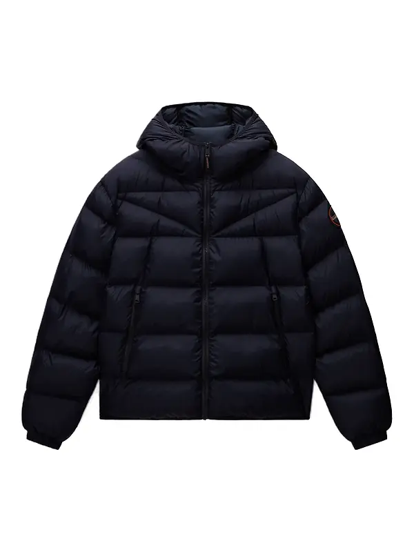 Napapijri Men's Molveno Hooded Puffer Jacket - Black Image 1