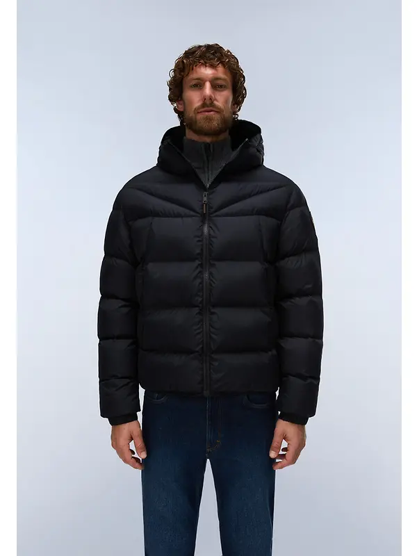 Napapijri Men's Molveno Hooded Puffer Jacket - Black Image 2