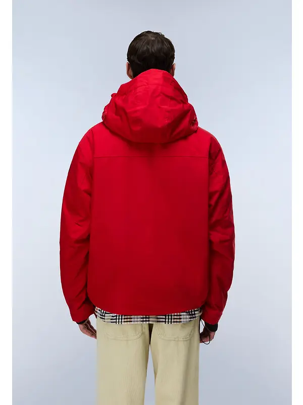 Napapijri Men's Rainforest Next Winter Anorak Jacket - Red Image 6