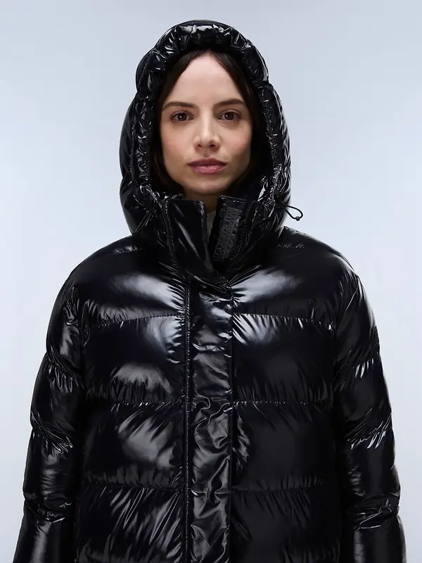 Napapijri Women's Glane Long Jacket - Black Image 2